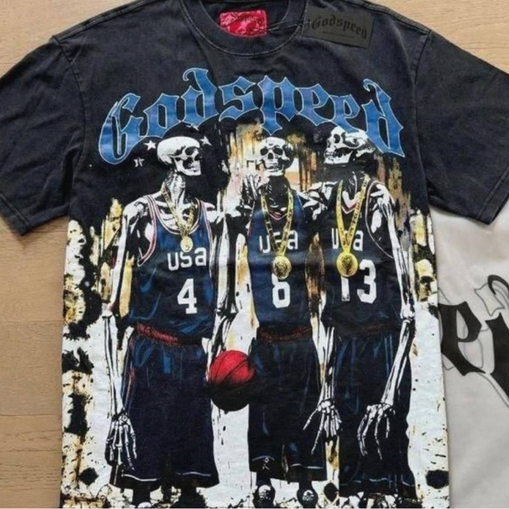 Black Graphic Tee